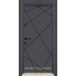 Starsteeldoor Блиндирана врата Parkdor M-01 Антрацит (цена без монтаж)