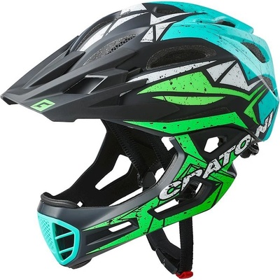 Cratoni C-MANIAC Pro black-lime-turquoise matt 2020