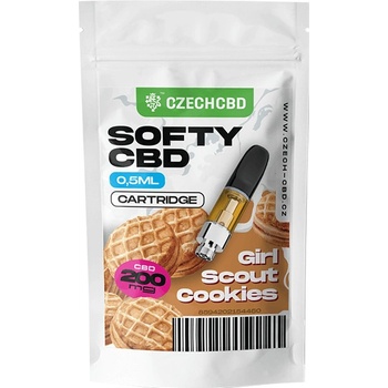 Czech CBD Softy CBD cartridge Girl Scout Cookies 0,5 ml