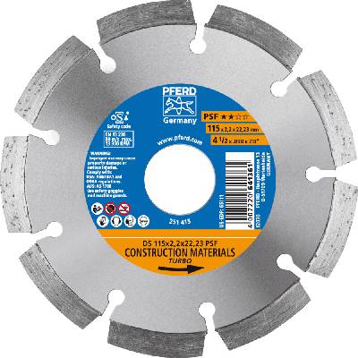 Pferd diamantový rezací kotúč 115 x 2,2 x 22,23 mm 68011221