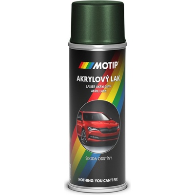 Motip sprej Škoda akrylový autolak 150 ml SD9590 zeleň tmavá metalíza