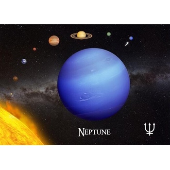 3D pohlednice Neptune