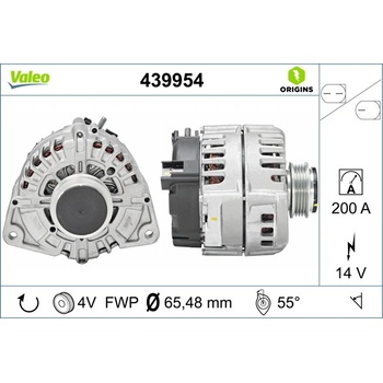 generátor VALEO 439954