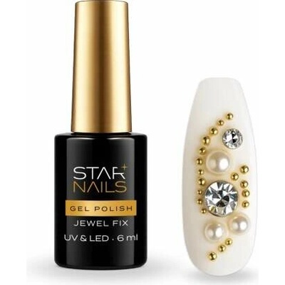 Starnails Uv Led gel Art Jewel Fix gel na kamínky a zdobení 6 ml