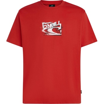 O'Neill Мъжка тениска O'Neill Essentials 90's Logo T-Shirt - High Risk Red (216-8488-0212)