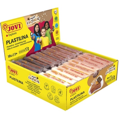 JOVI Plastilina Пластилин за деца Body 18 x 50 g (70/18M)
