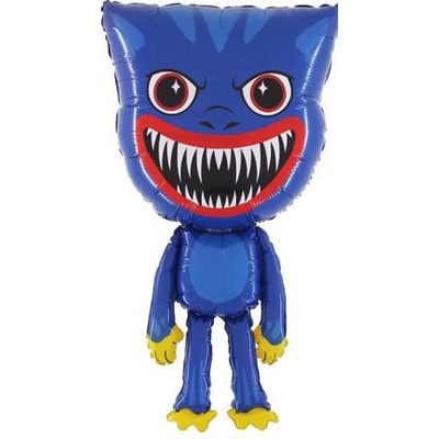 BP Fóliový balón Príšera Huggy Woogy modré
