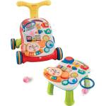 KikkaBoo Детска проходилка 3в1 Play & Grow в червено - KikkaBoo Проходилка