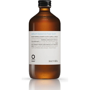 OWAY Organic Way Балансиращ шампоан за мазен скалп и коса Sebum balance hair bath 240ml