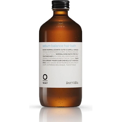 OWAY Organic Way Балансиращ шампоан за мазен скалп и коса Sebum balance hair bath 240ml