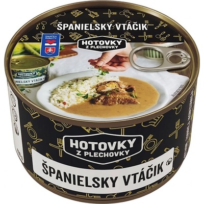 Hotovky z plechovky Španělský ptáček 0,8 kg