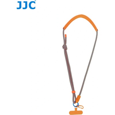 JJC APC-ONB, Popruh na krk pre akčné kamery a telefóny, oranžový