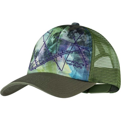 BUFF Cyklistická TRUCKER CAMPAST zelená