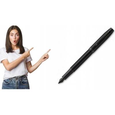 Parker IM Achromatic Black BT hrot F 1502/3127741