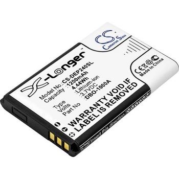 Image 1 of Cameron Sino Батерия за мобилен телефон DORO 6821, 6881, 1370, 6060 380147 LiIon 3, 7V 1200mAh CAMERON SINO (CS-DEP240SL)