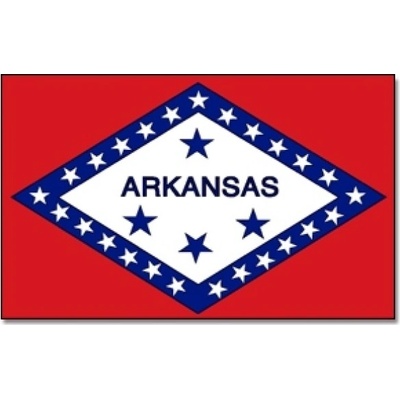 Vlajka Promex Arkansas (USA) 150 x 90 cm