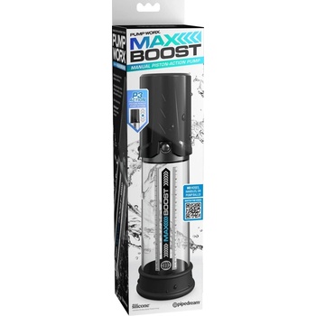 Pipedream Pump Worx Max Boost Black