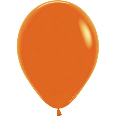 Balón solid 25 cm oranžový