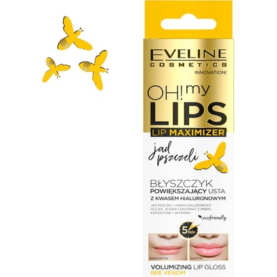 Eveline cosmetics LIP Maximizer Lesk na rty se zvětšujícím účinkem 4,5 ml