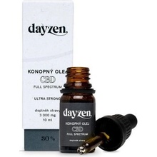 dayzen full spectrum CBD konopný olej 30% 10 ml ultra strong