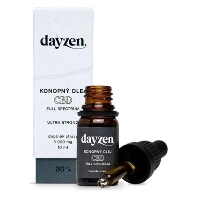 dayzen full spectrum CBD konopný olej 30% 10 ml, ultra strong