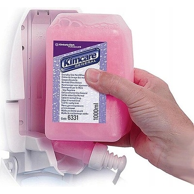 Kimberly Clark Kleenex luxusní čistící pěna na ruce růžová 6 x 1 l