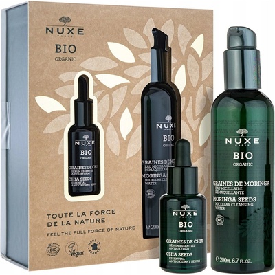 Nuxe Bio Organic Nuxe Bio Organic antioxidační sérum pro všechny typy pleti 30 ml + Nuxe Bio Organic čisticí micelární voda 200 ml