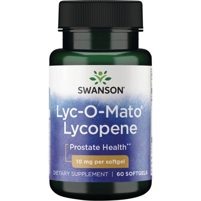 Swanson Lyc-O-Mato Lycopen 10 mg 60 kapslí
