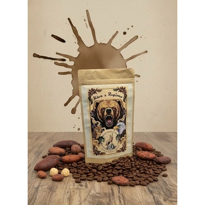 Káva z Regionu Káva Kolumbie bez kofeinu Swiss Water Decaf Espresso Pákový kávovar 0,5 kg
