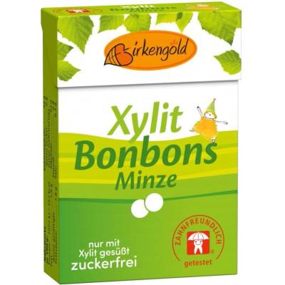 Birkengold Xylitolové bonbóny mátové 30 g