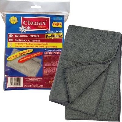 Clanax Standard švédská utěrka mikrovlákno podlahová 80 x 60 cm 220 g 1 ks