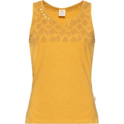 Chillaz Дамски топ Chillaz Women's Korfu Leaves Top - Ochre - размер 40 (EU) (916-6252-0215)