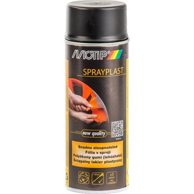 Motip Spray Plast Fólia v spreji, odtieň - čierna matná 400ml