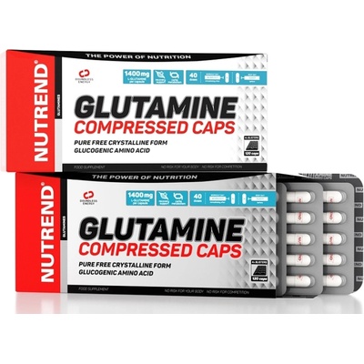 NUTREND Glutamine Compressed 120 kapsúl