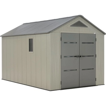CoverTech Пластмасова къща за инструменти Boston 2, 5 x 3, 78 м CoverTech сива (CT095)