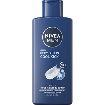 NIVEA MEN Cool Kick hydratačné telové mlieko 400 ml