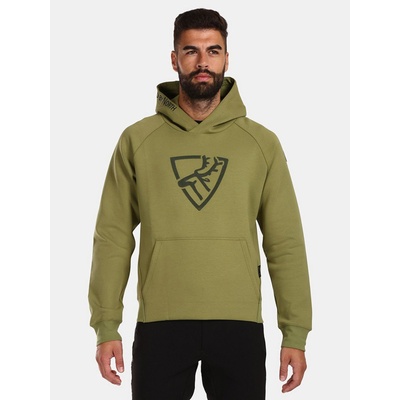 Kilpi Мъжки памучен суитшърт в цвят каки Kilpi FJELA-M Kilpi | Zelen | МЪЖЕ | S