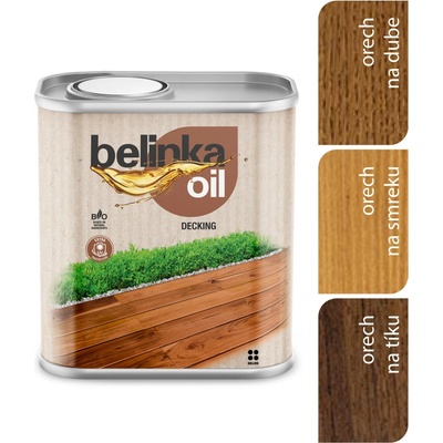Belinka Decking Oil 2,5 l orech