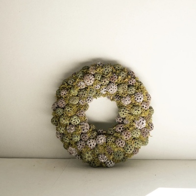Svetluša Přírodní harmonie trvanlivý věnec - 27 cm