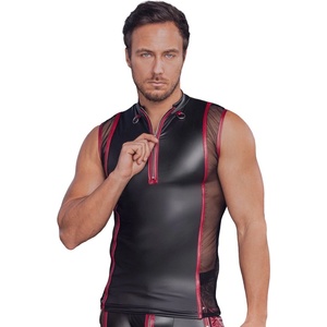 NEK Matte Look Shirt 2161982 Black-Red L