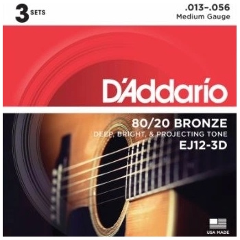 D'Addario EJ12-3D
