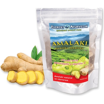 Everest Ayurveda AMALAKI NATURAL so zázvorom 100 g