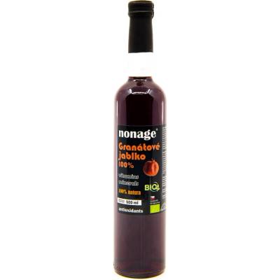 nonage Šťáva z granátového jablka Džus Granátové jablko 100% BIO Premium 500 ml