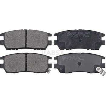 Sada brzdových platničiek kotúčovej brzdy A.B.S. 36781