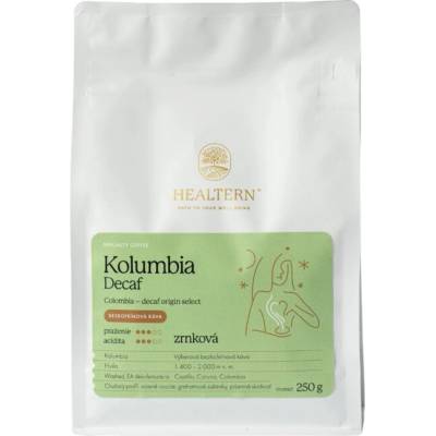 Healtern Kolumbia Decaf Bezkofeínová 250 g