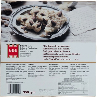 Sbrisolona Bottoli tradičný koláč 350 g