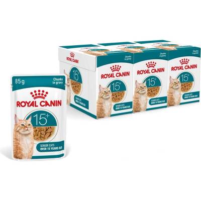 Royal Canin AGEING 15+ Gravy парченца в сос за стареещи котки над 15 години 36 x 85 г