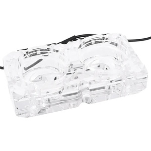 Alphacool Адаптер приставка с вътрешна и външна резба Alphacool Eisdecke D5 Dual Acrylic Attachment 3x 1/4 (AC-1014107) - tehnik