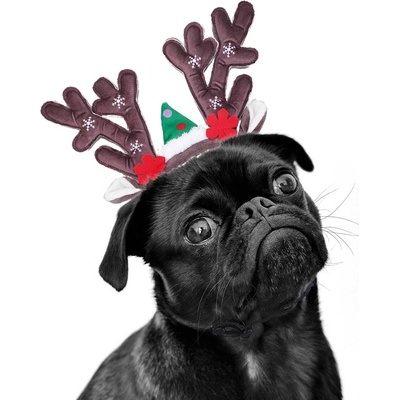 Nobby Vánoční sobí parohy 15 cm