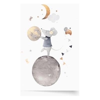 Plagát Abeceda: Myš 2 21x30 - 100533